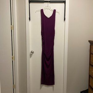 Fuschia Maternity Dress